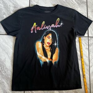Black and Pink Graphic Relaxed T-Shirt